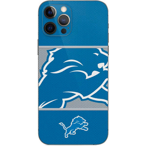 NFL Detroit Lions Zone Block iPhone 12 Pro Skin